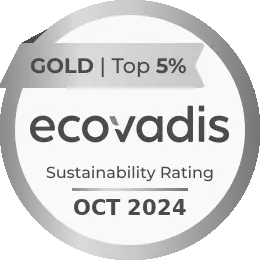 Gold im CSR-Rating von Ecovadis 2024