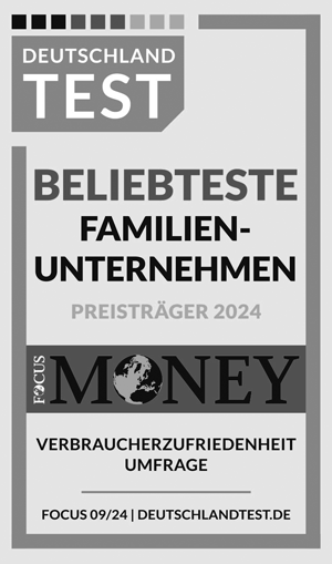 Focus Money Siegel Beliebteste Familienunternehmen 2024